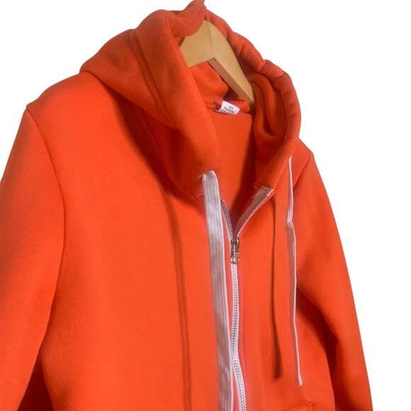 Zip Hoodie, Orange - Picture 4 of 4